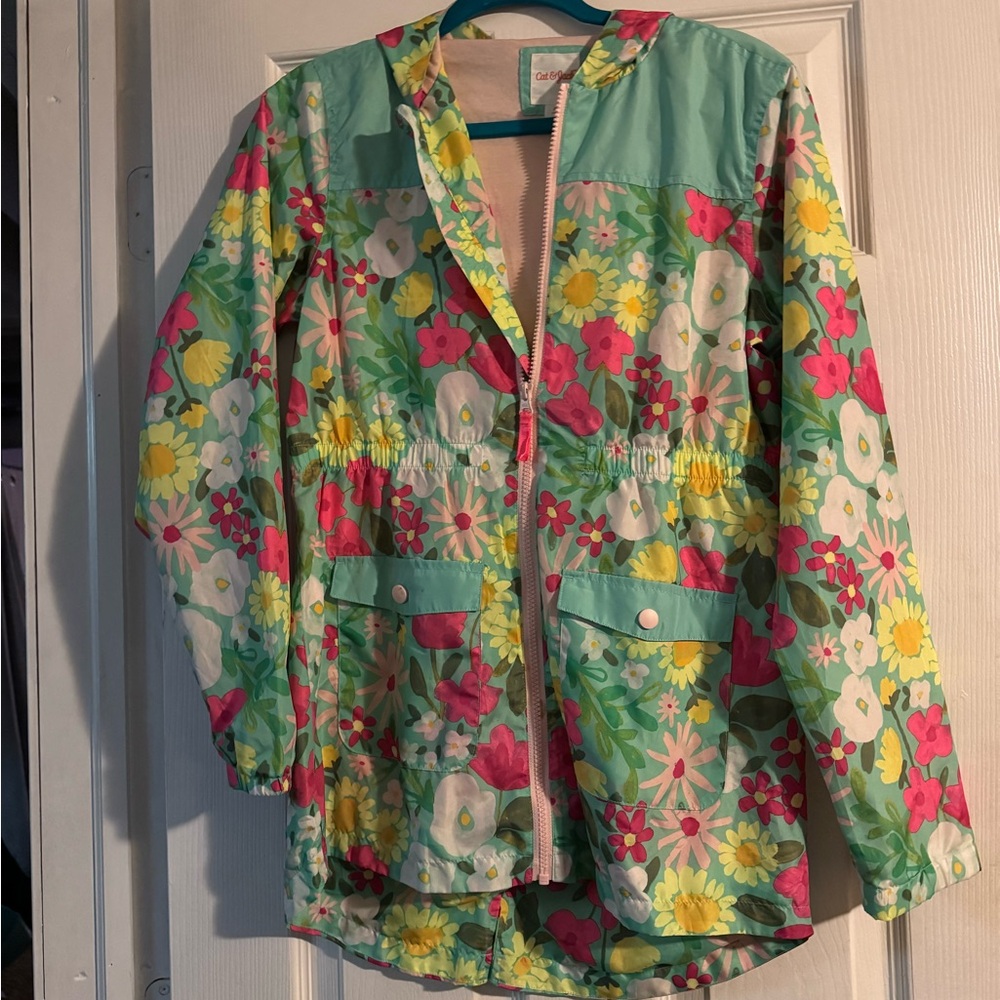 Cat & Jack Colorful Floral Jacket